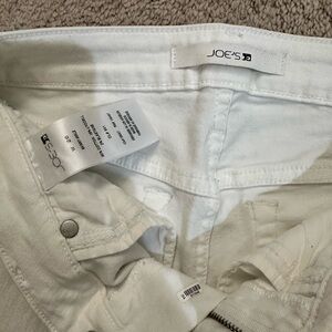 Joe's skinny White Denim Jeans - Clean White